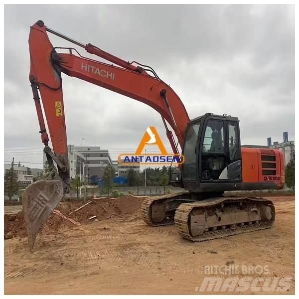 Hitachi ZX 200 Beltegraver