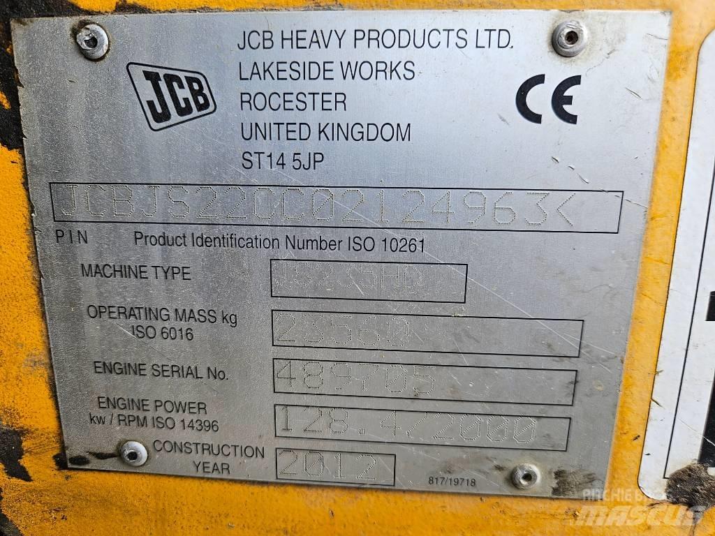 JCB 235 HD Beltegraver