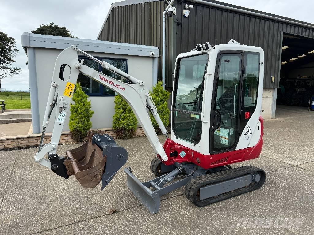 Takeuchi TB 216 Minigravere <7t