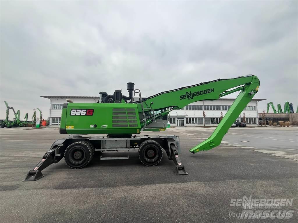 Sennebogen 826 M Gravemaskiner for avfallshåndtering