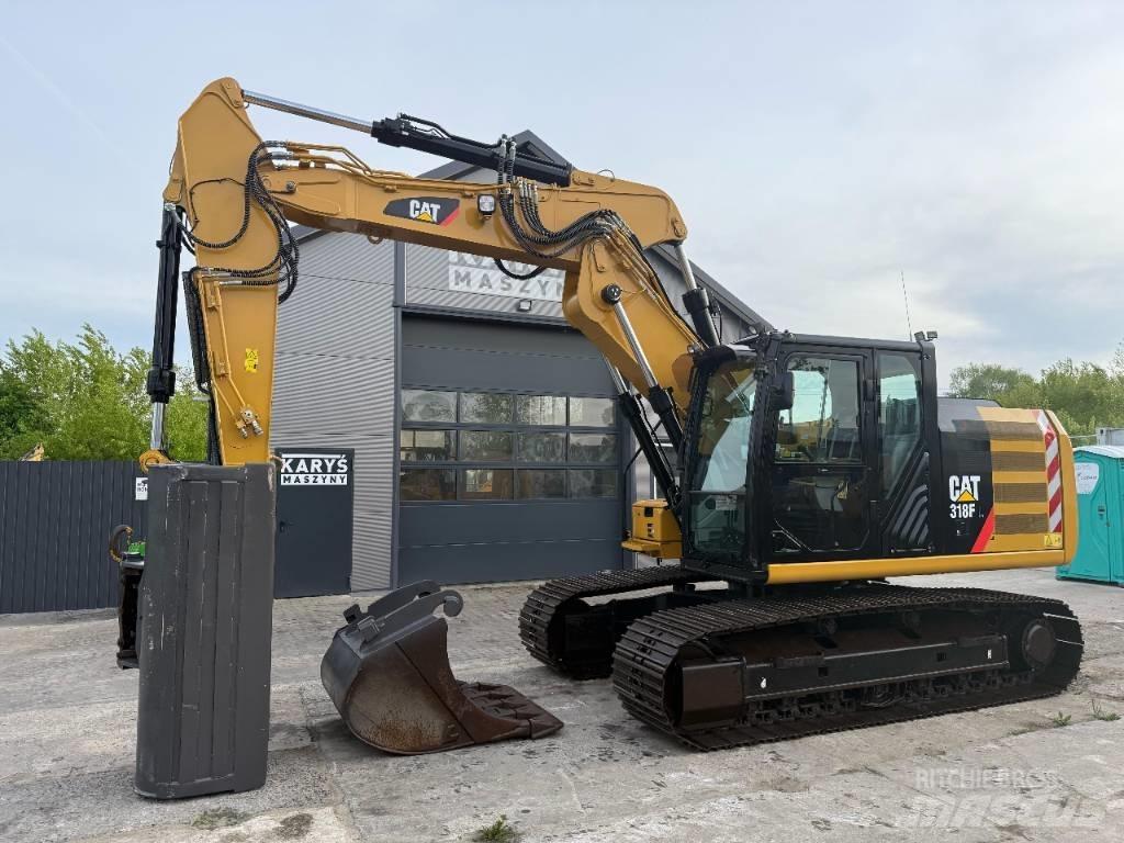 CAT 318 Beltegraver
