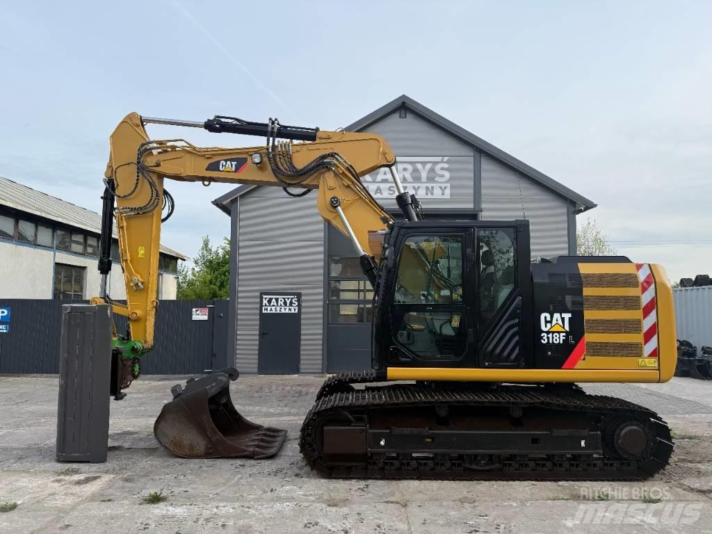 CAT 318 Beltegraver