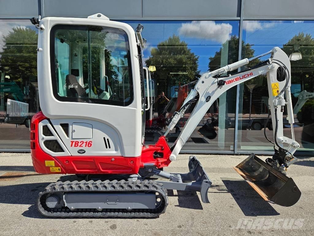 Takeuchi TB 216 Minigravere <7t