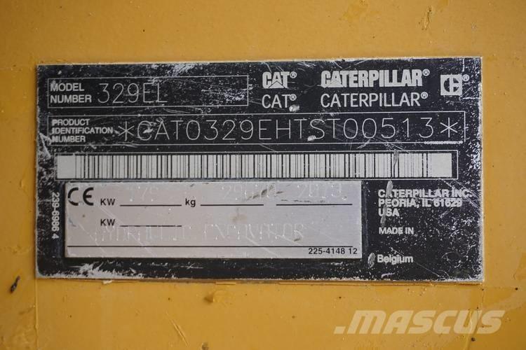 CAT 329 EL Beltegraver
