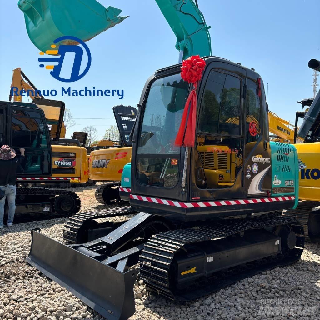 Kobelco SK75 Beltegraver