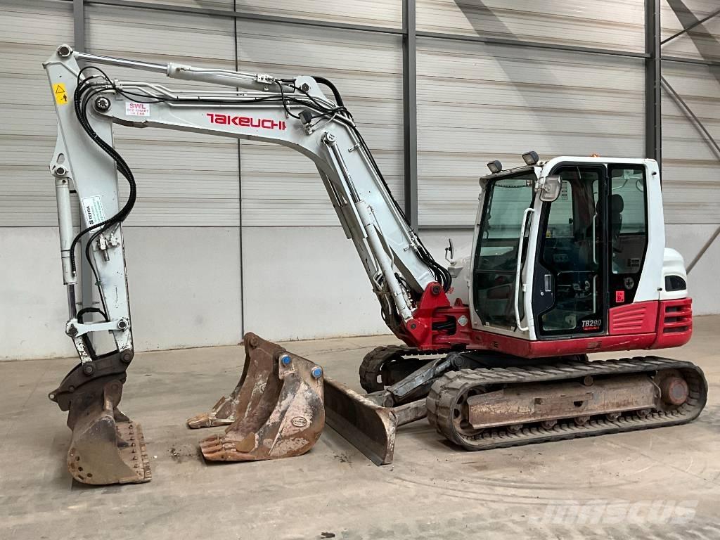 Takeuchi TB 290 Midigravere 7 - 12t