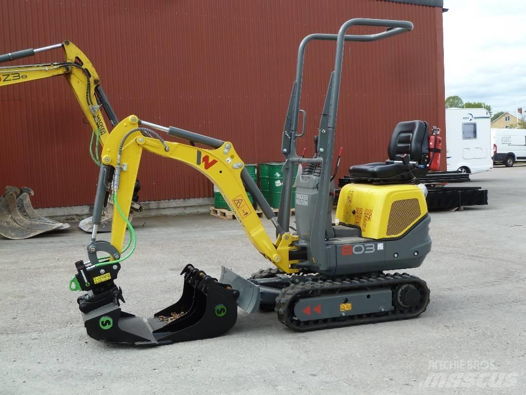 Wacker Neuson 803 Minigravere <7t
