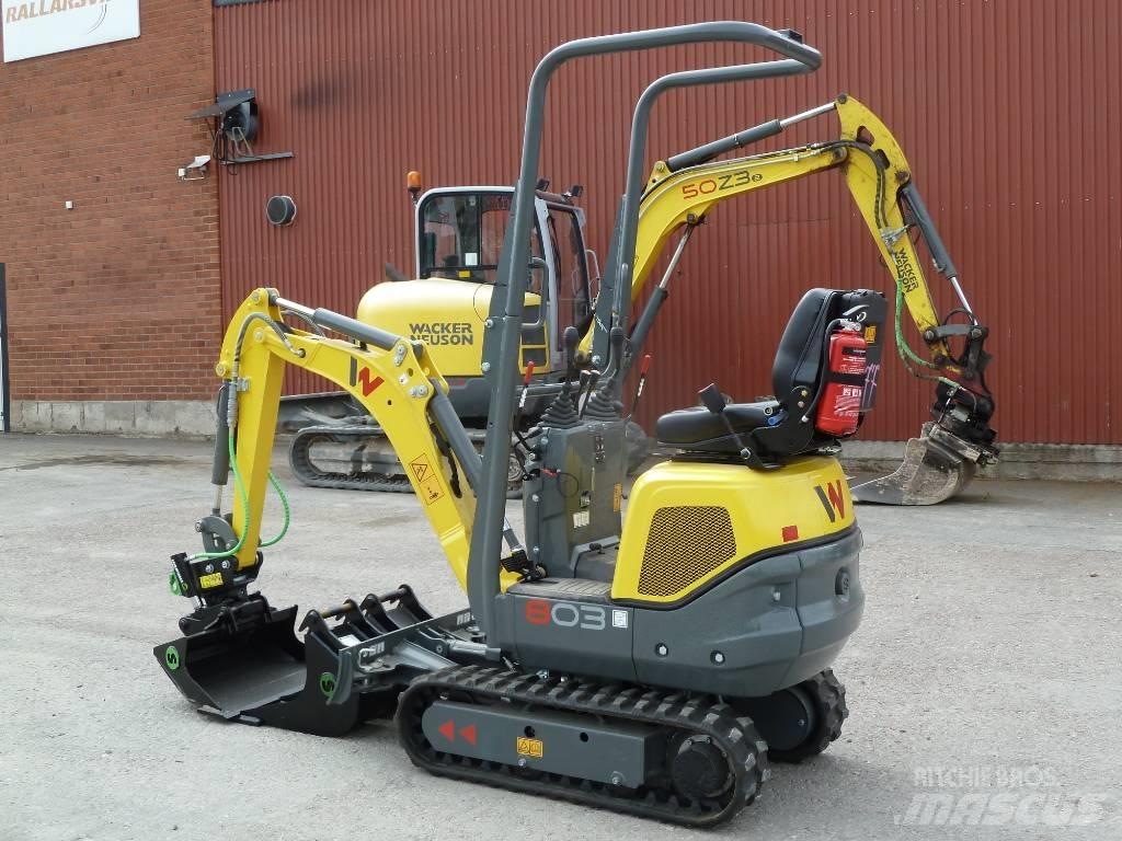 Wacker Neuson 803 Minigravere <7t