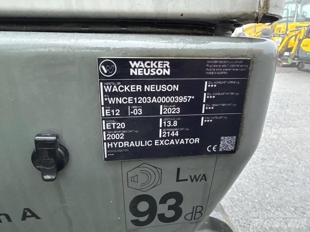 Wacker Neuson ET20 Beltegraver