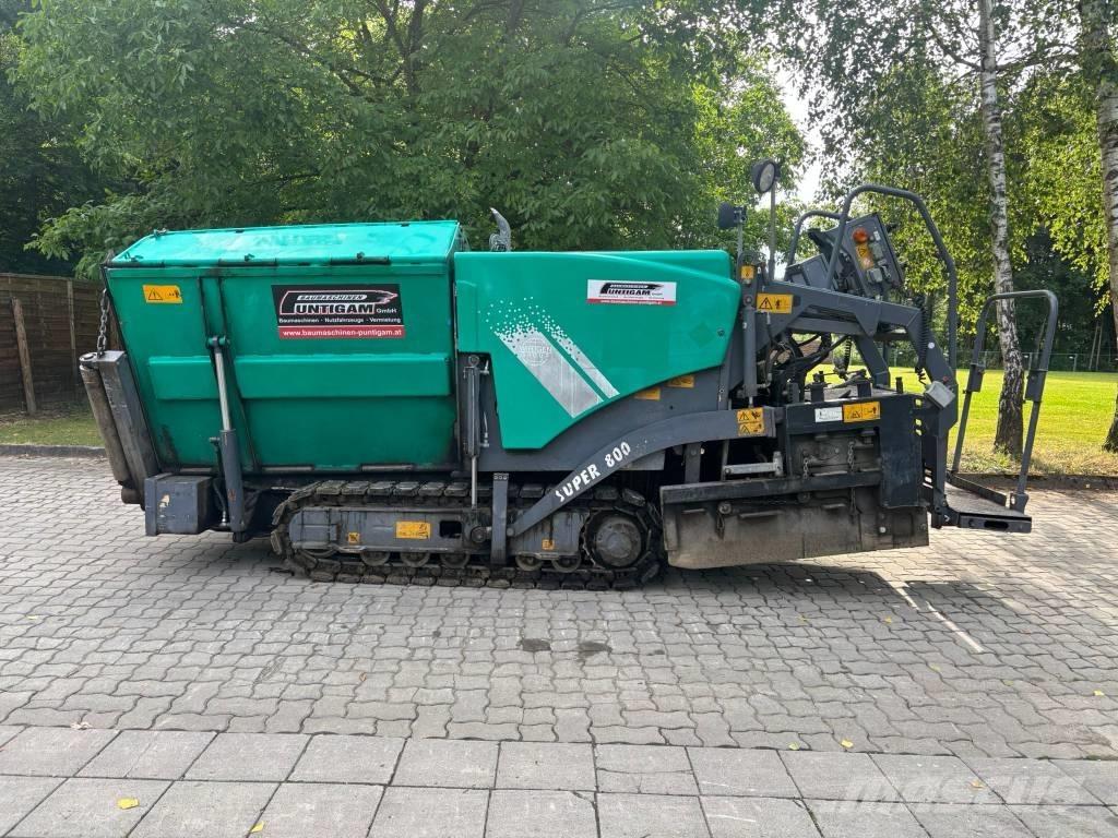 Vögele Super 800 Asfaltutleggere