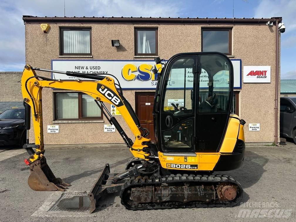 JCB 8026 CTS Minigravere <7t