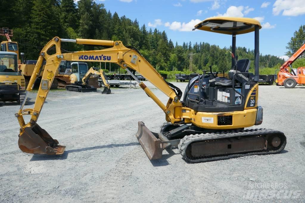 Komatsu PC 30 MR-3 Minigravere <7t