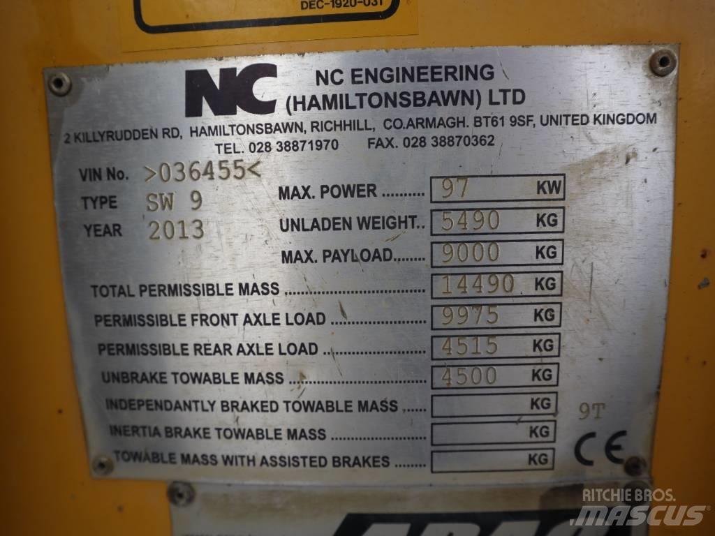 NC SW 9 Rammestyrte Dumpere
