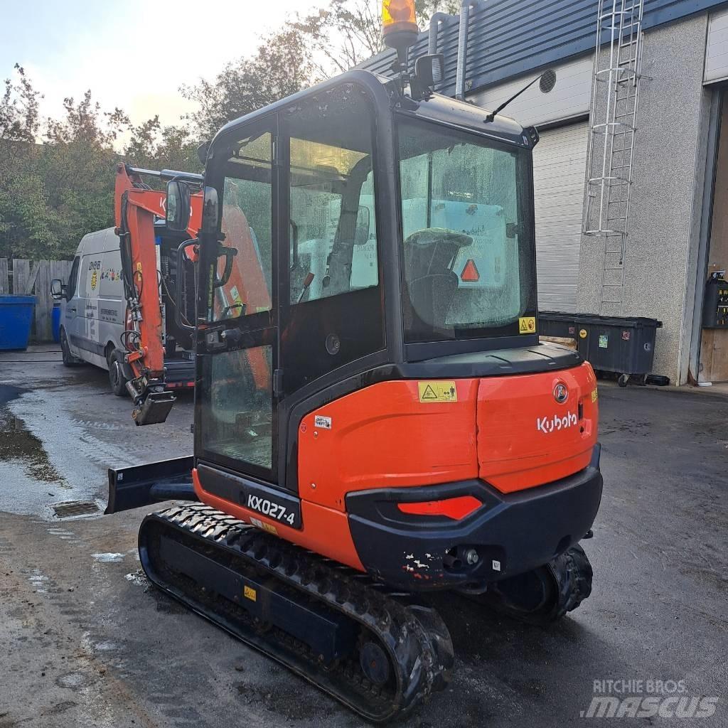 Kubota KX 027-4 Minigravere <7t