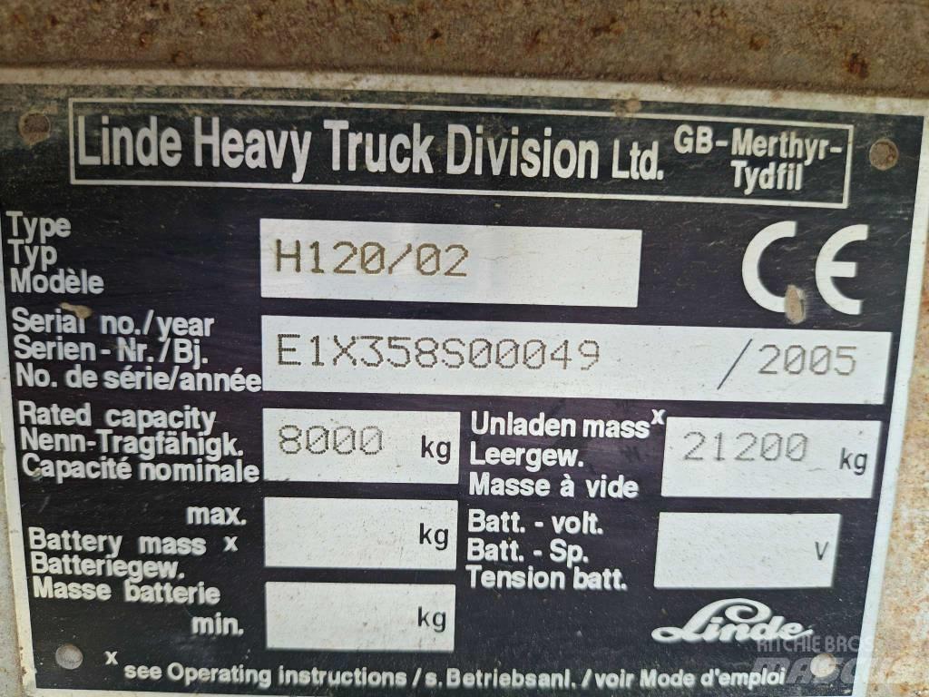 Linde H 120 Diesel Trucker
