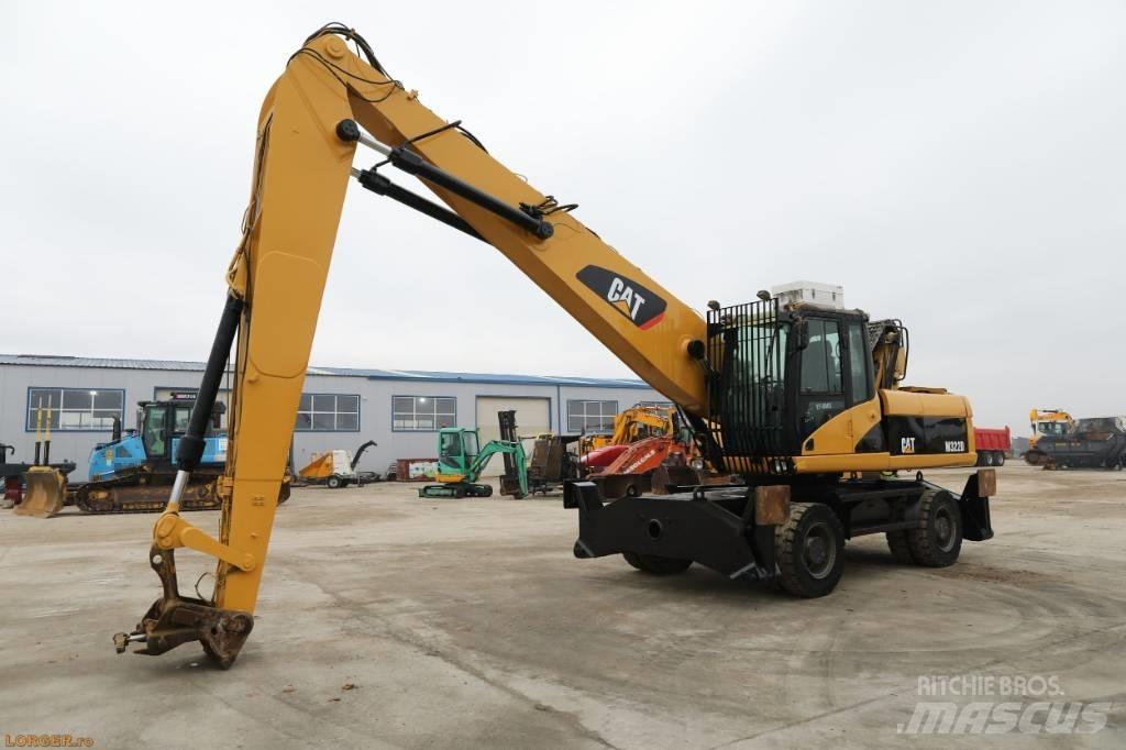 CAT M 322 D Gravemaskiner for avfallshåndtering