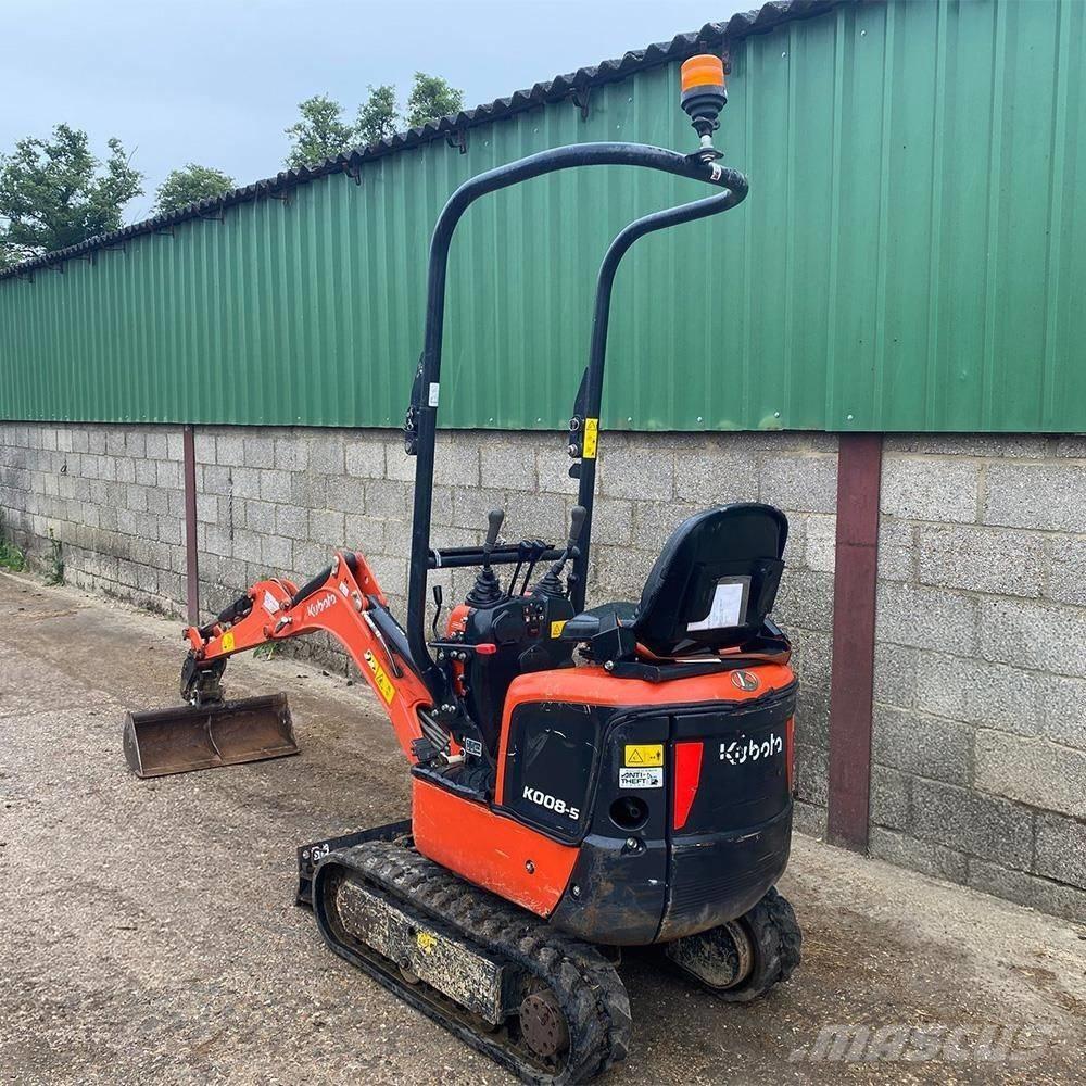 Kubota K 008-5 Minigravere <7t
