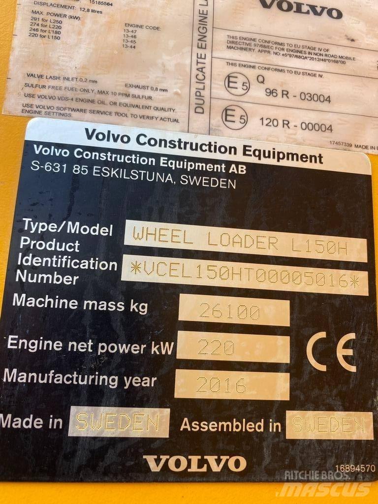 Volvo L 150 H Hjullastere