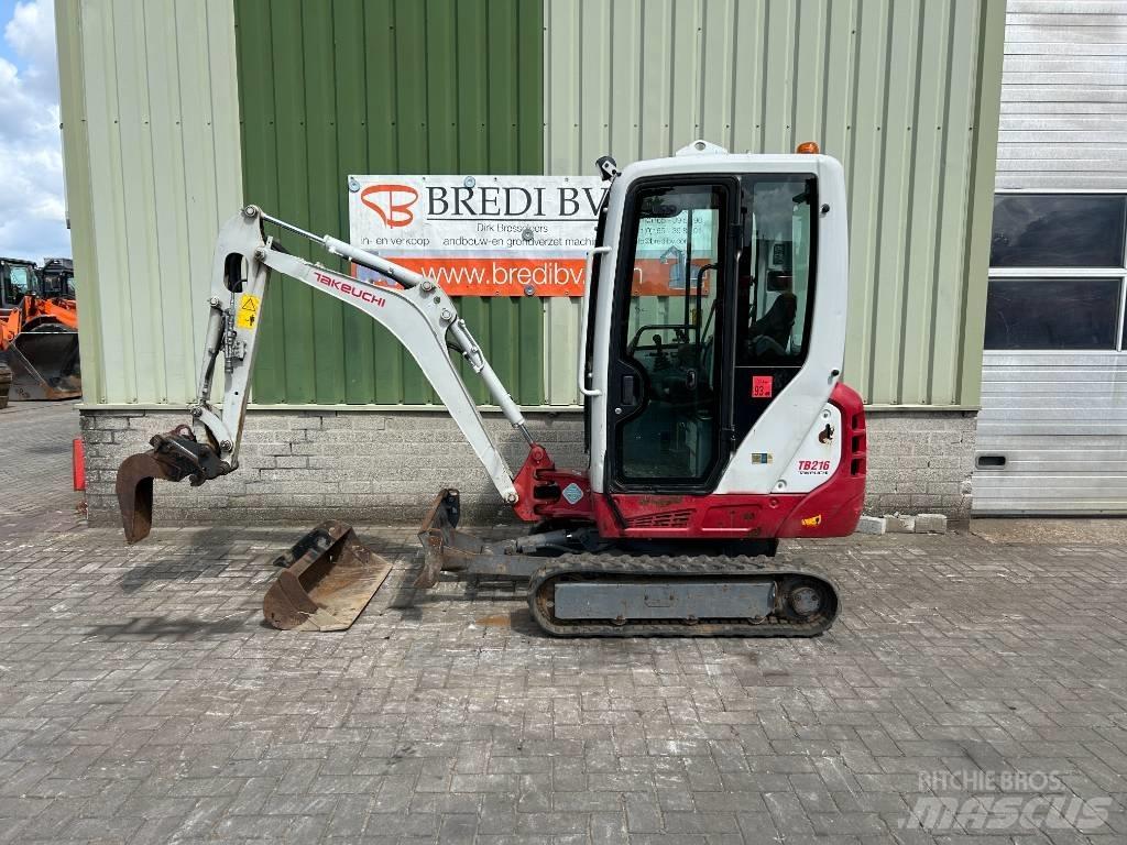 Takeuchi TB 216 Minigravere <7t