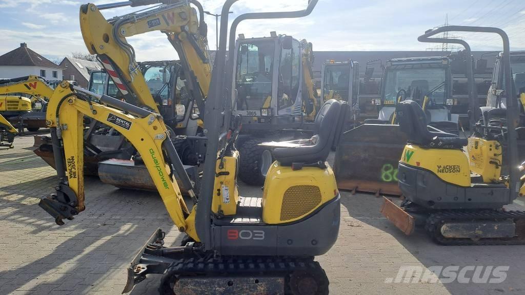 Wacker Neuson 803 Beltegraver