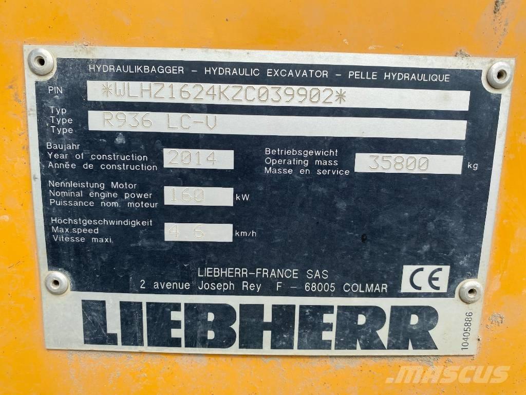 Liebherr R 936 LC Beltegraver