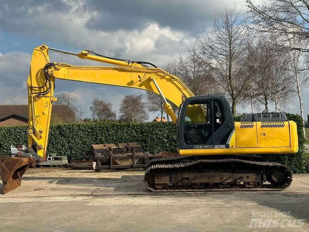 New Holland E215 Beltegraver