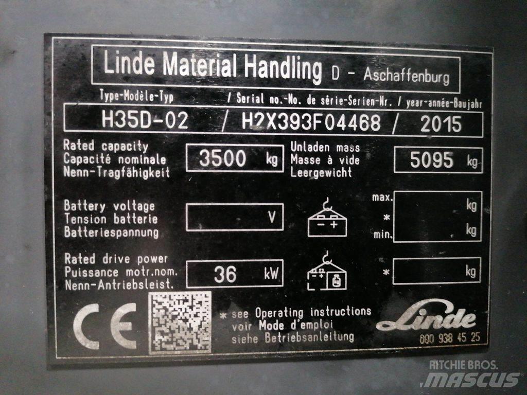 Linde H35D-02 Diesel Trucker