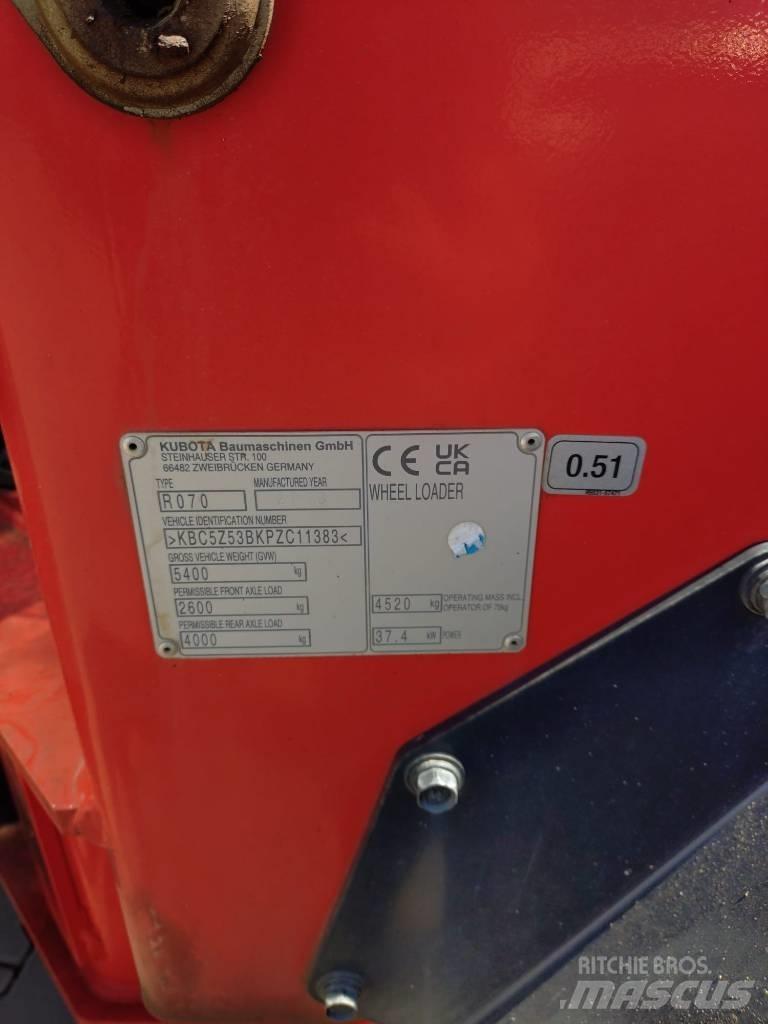 Kubota R 070 Hjullastere