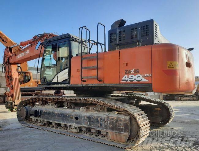 Hitachi ZX 490 Beltegraver