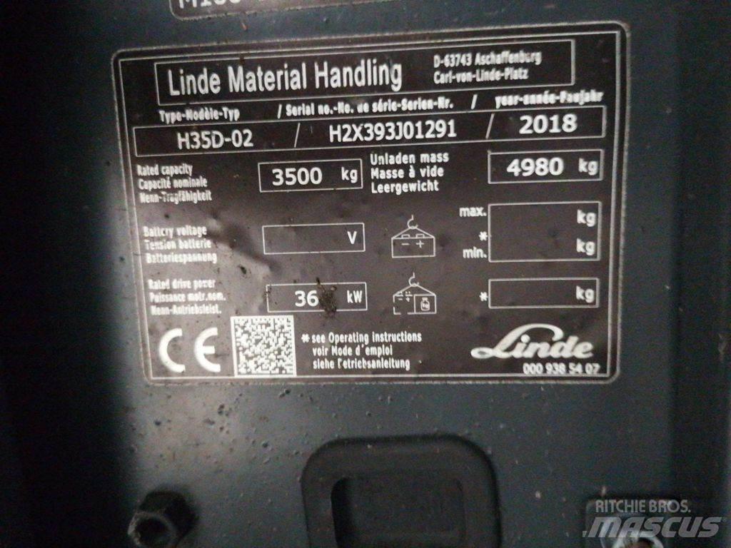 Linde H35D-02 Diesel Trucker