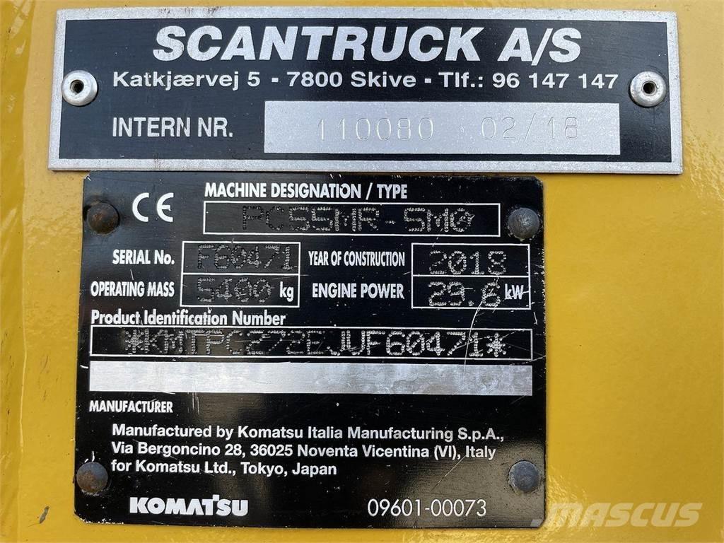 Komatsu PC55MR-5 Hjulgravere