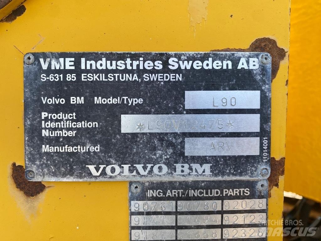 Volvo BM L 90 Hjullastere