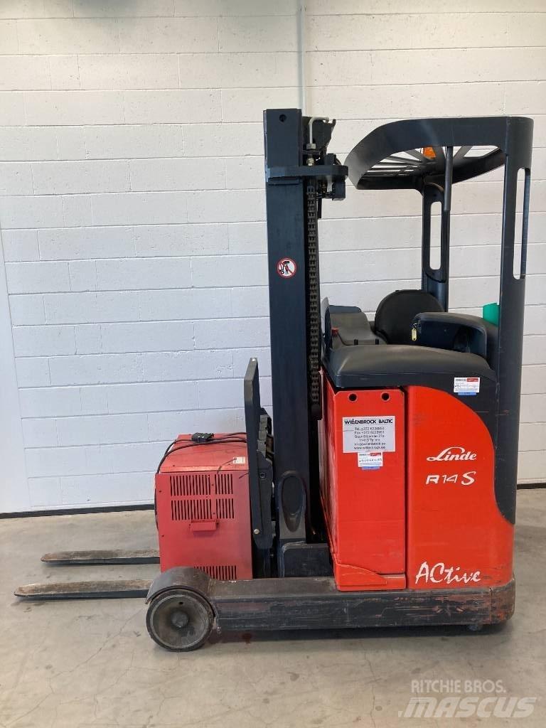 Linde R14S/115 Skyvemasttruck
