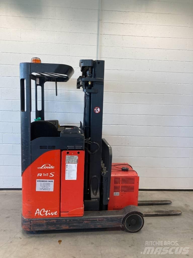 Linde R14S/115 Skyvemasttruck