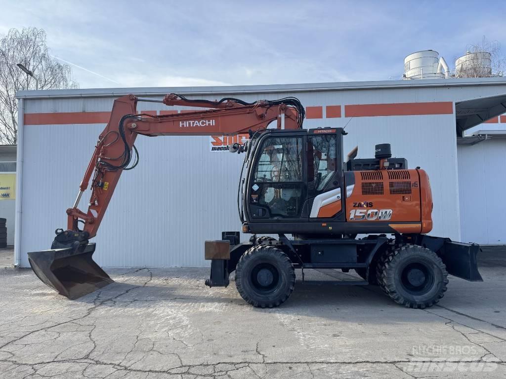 Hitachi ZX 150 W-7 Hjulgravere