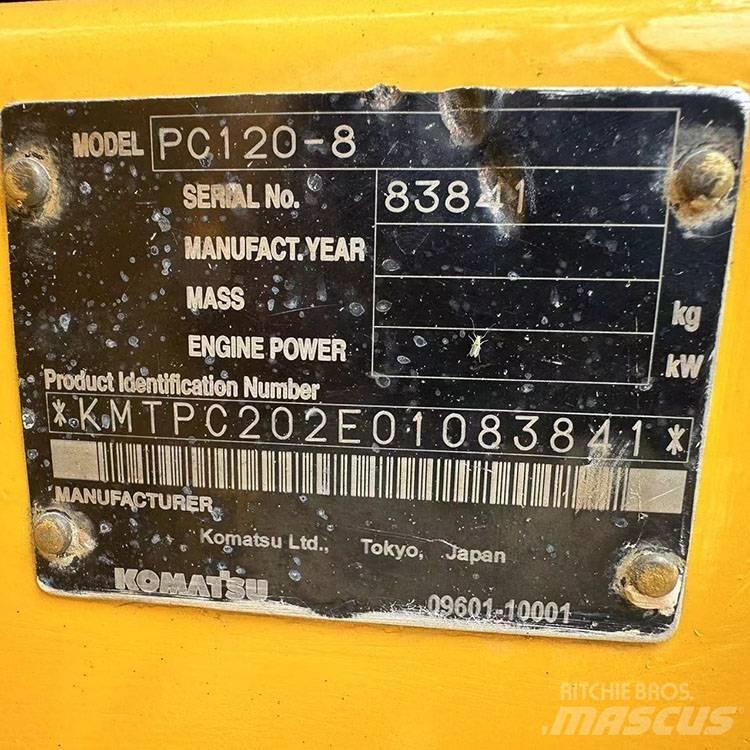 Komatsu PC 120-8 Beltegraver