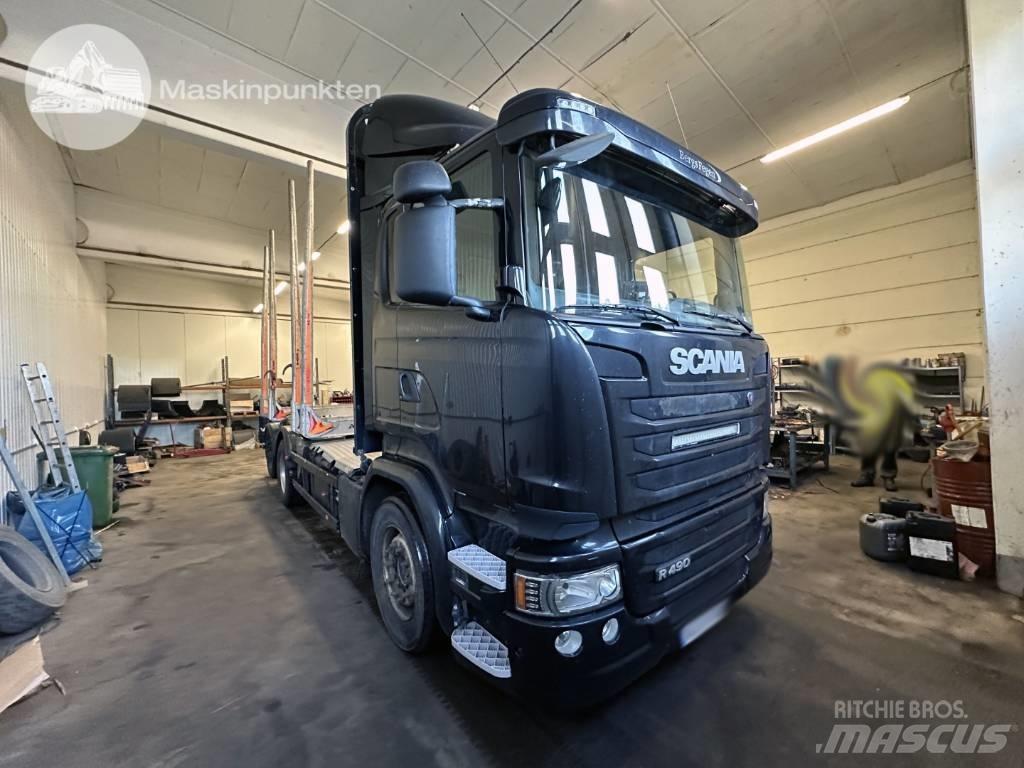 Scania R 490 LB Tømmerbiler