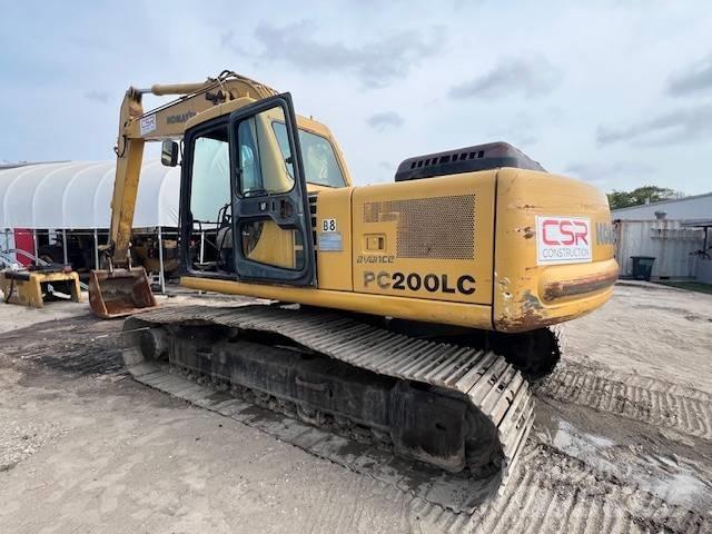 Komatsu PC 200 LC-6L Beltegraver