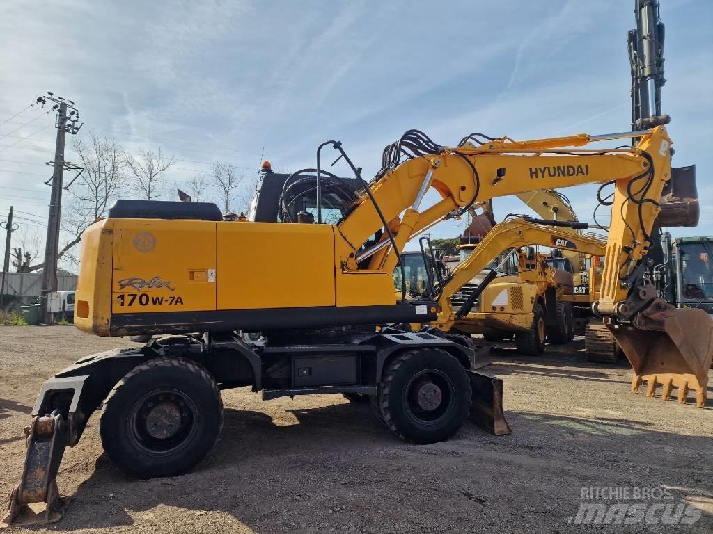 Hyundai R 170 W Hjulgravere