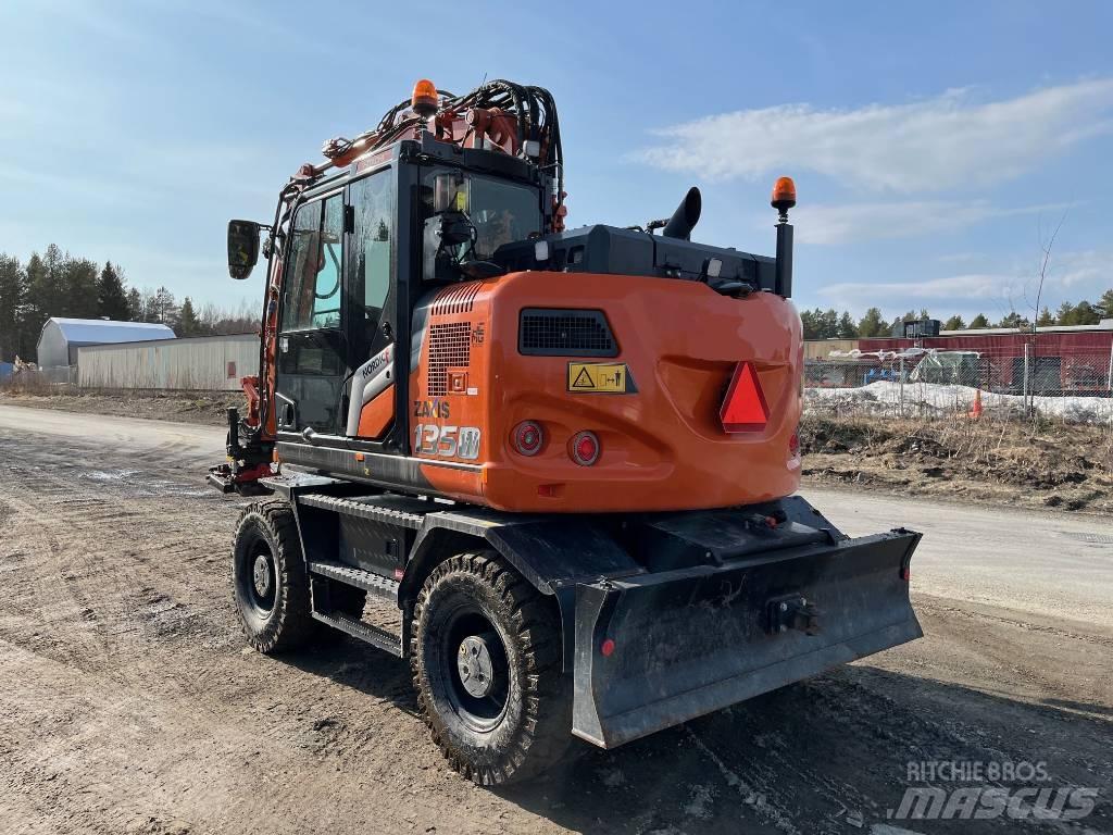 Hitachi ZX135W-7 Hjulgravere