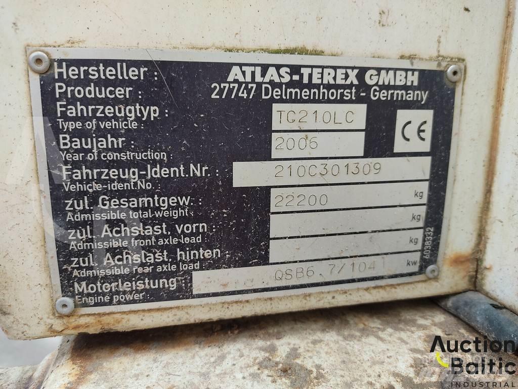Terex TC210LC Beltegraver