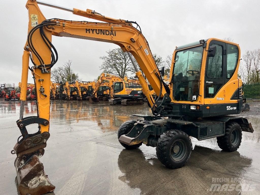 Hyundai R55W-9A Hjulgravere