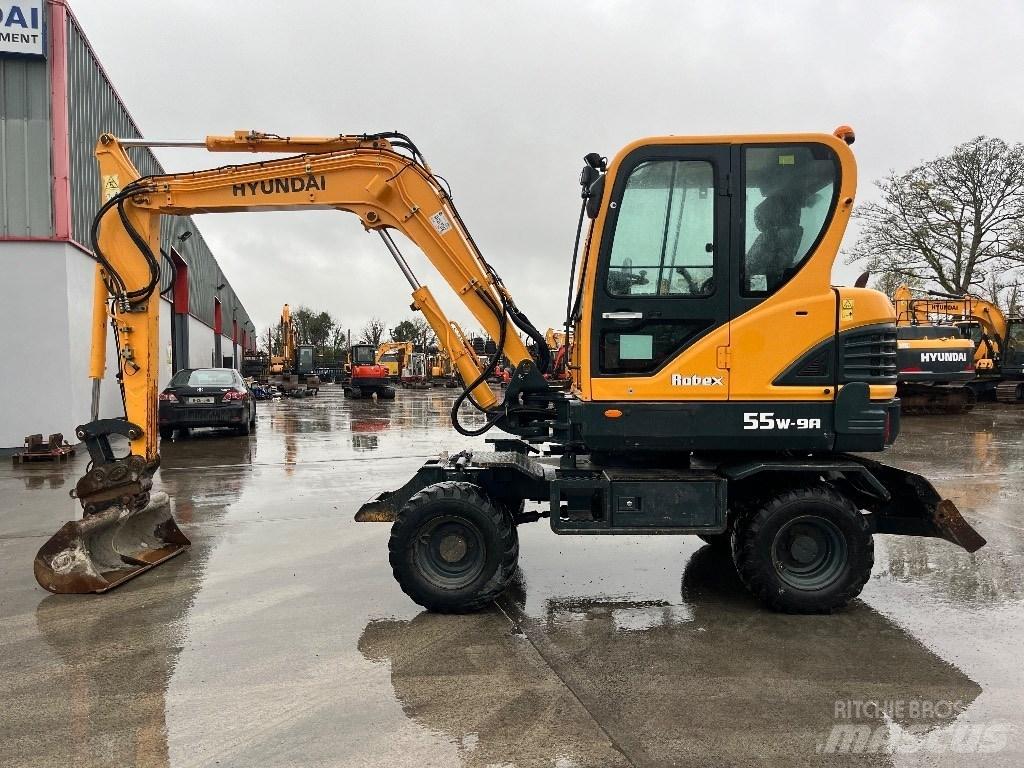 Hyundai R55W-9A Hjulgravere