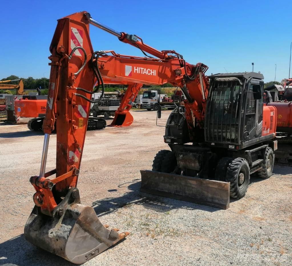 Hitachi ZX 170 W-3 Hjulgravere