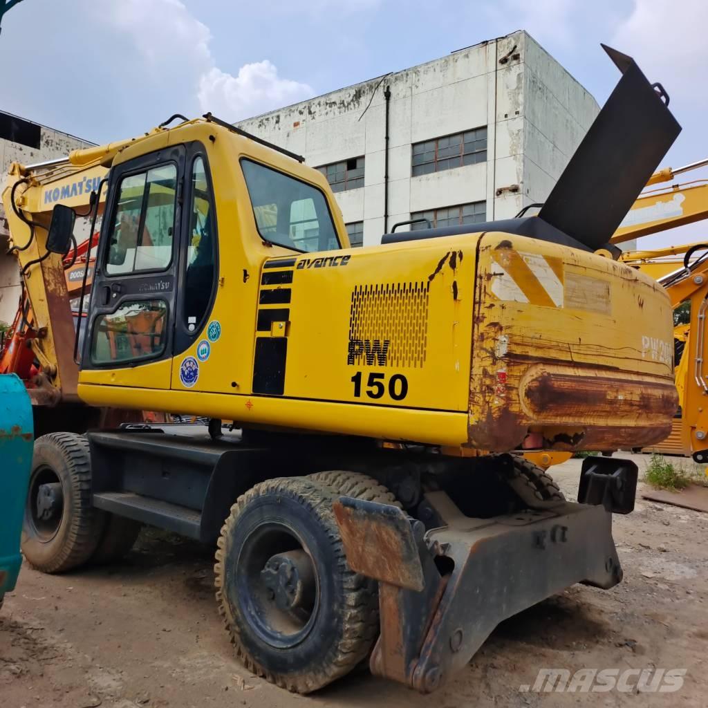 Komatsu PW 150 Hjulgravere