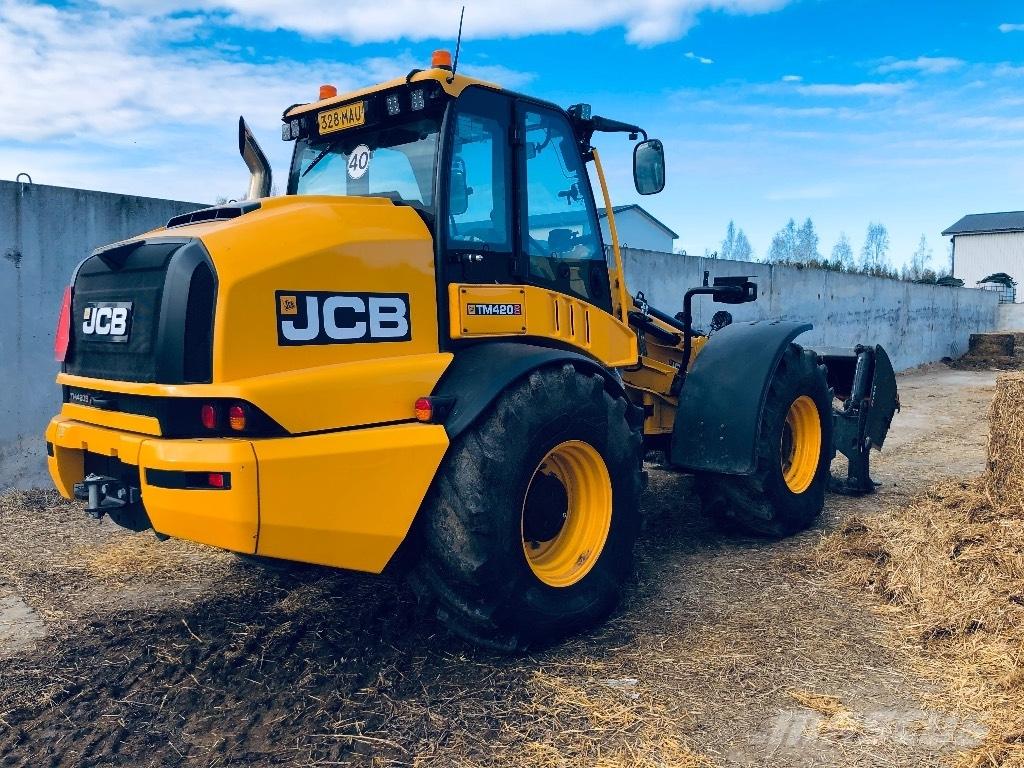 JCB TM 420 S Teleskoplastere for Landbruk