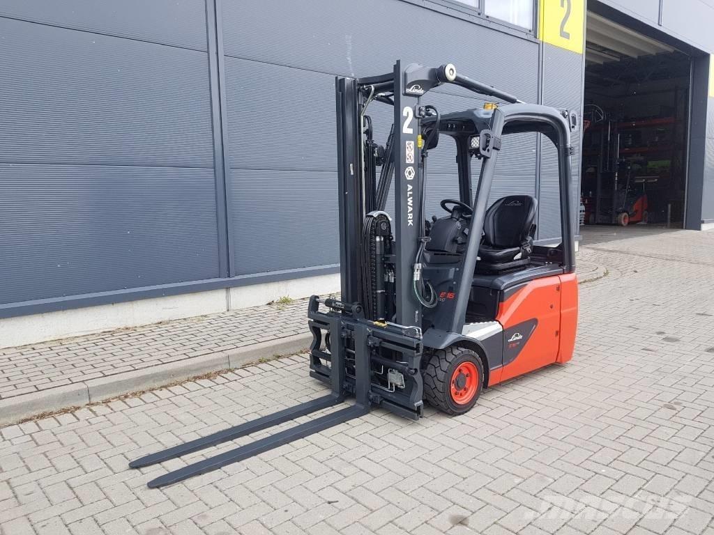 Linde E16C Elektriske trucker