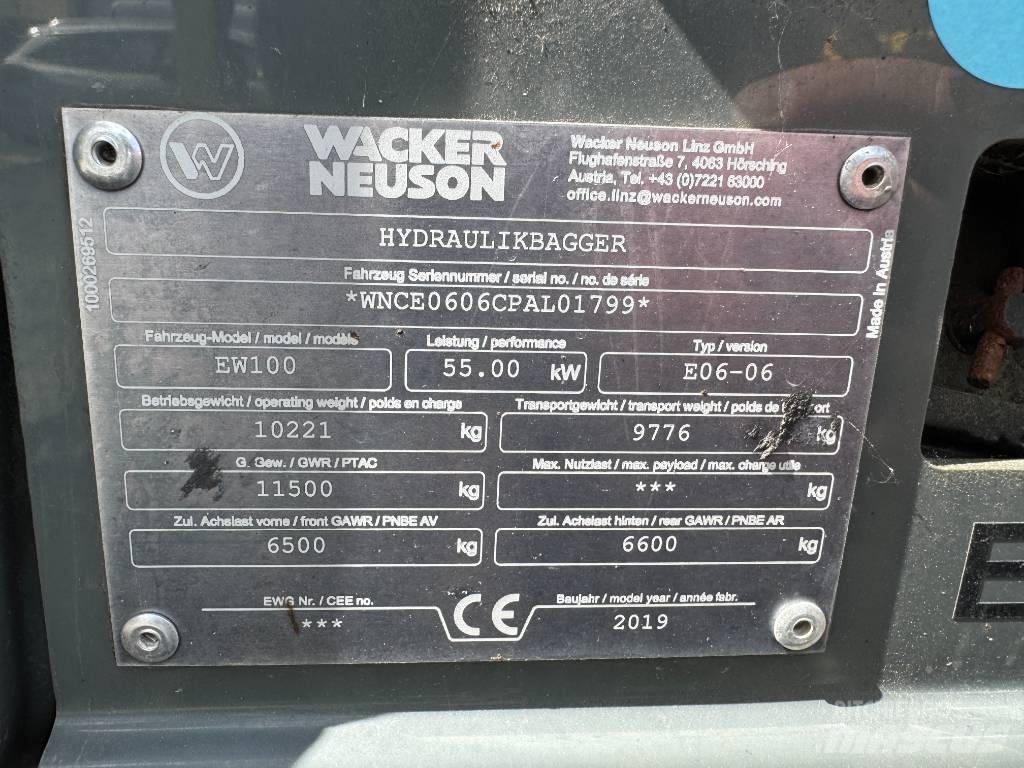 Wacker Neuson EW100 Hjulgravere