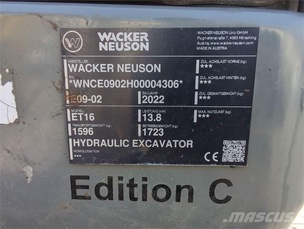 Wacker Neuson ET16 Beltegraver