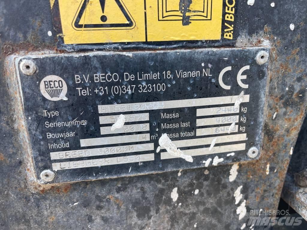 Liebherr 550 CDC + BSS Hjullastere